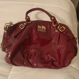Coach patent leather purse